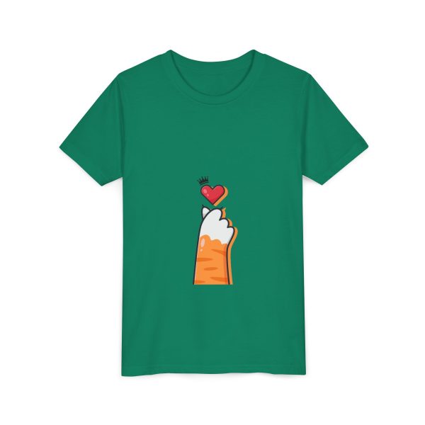 Heart Touch Youth Tee, Cute Kids Shirt - Image 19