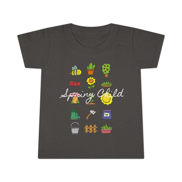 Spring Child Garden Toddler T-Shirt, Cute Kids Tee - Image 22