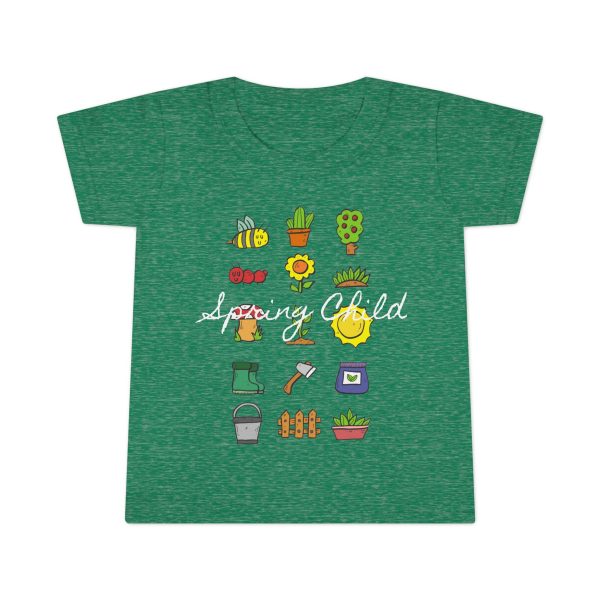 Spring Child Garden Toddler T-Shirt, Cute Kids Tee - Image 13