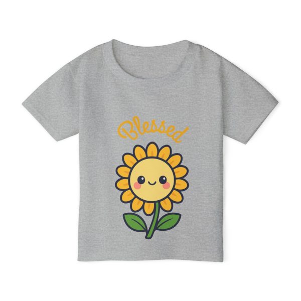 Sunny Blessed Toddler T-Shirt, Cute Kids Tee - Image 3