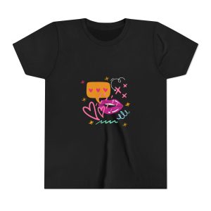 Cute Heart Conversation Youth Tee