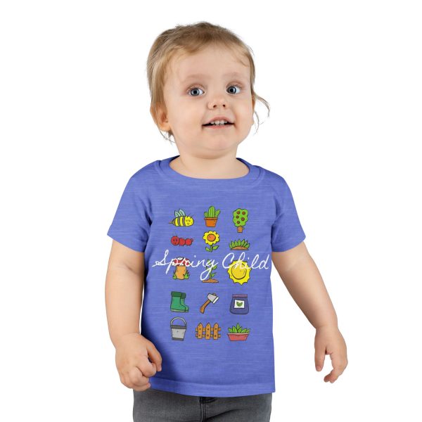 Spring Child Garden Toddler T-Shirt, Cute Kids Tee - Image 18