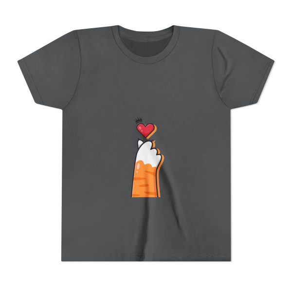 Heart Touch Youth Tee, Cute Kids Shirt - Image 25