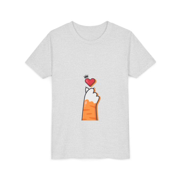 Heart Touch Youth Tee, Cute Kids Shirt - Image 11