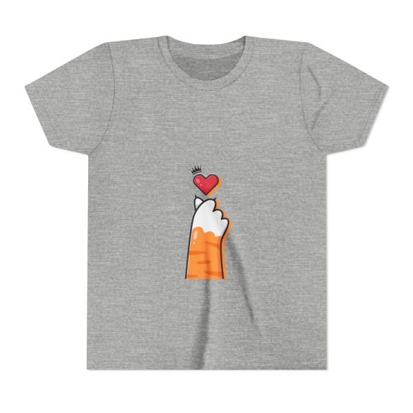 Heart Touch Youth Tee, Cute Kids Shirt - Image 21