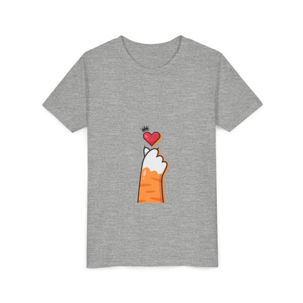 Heart Touch Youth Tee, Cute Kids Shirt - Image 23
