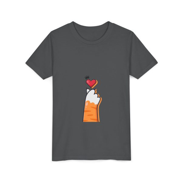 Heart Touch Youth Tee, Cute Kids Shirt - Image 27