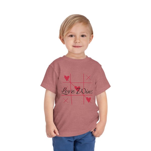 Love Wins Toddler Tee | Cute Kids Shirt - Image 7
