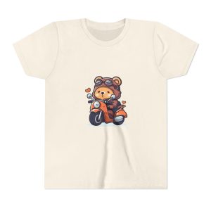 Adorable Teddy Bear Motorcycle Tee