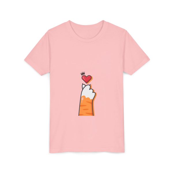 Heart Touch Youth Tee, Cute Kids Shirt - Image 39