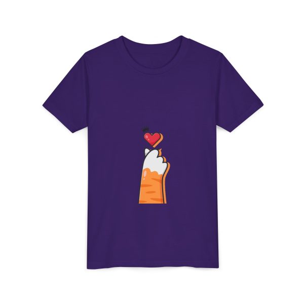 Heart Touch Youth Tee, Cute Kids Shirt - Image 31