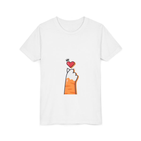 Heart Touch Youth Tee, Cute Kids Shirt - Image 7