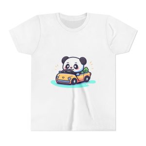 Cute Panda Car Tee