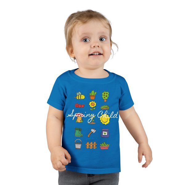 Spring Child Garden Toddler T-Shirt, Cute Kids Tee - Image 21