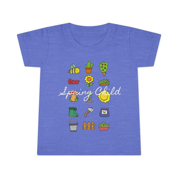 Spring Child Garden Toddler T-Shirt, Cute Kids Tee - Image 16
