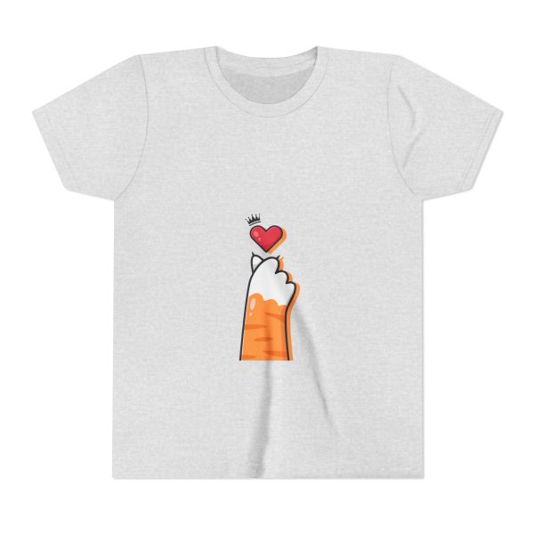 Heart Touch Youth Tee, Cute Kids Shirt - Image 9