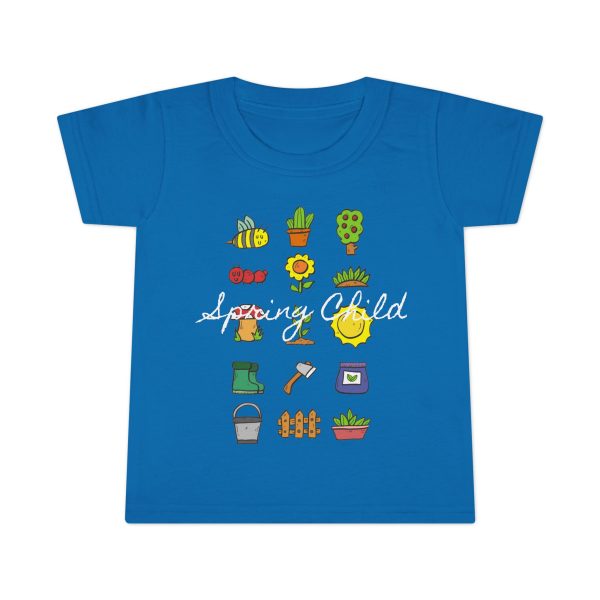 Spring Child Garden Toddler T-Shirt, Cute Kids Tee - Image 19